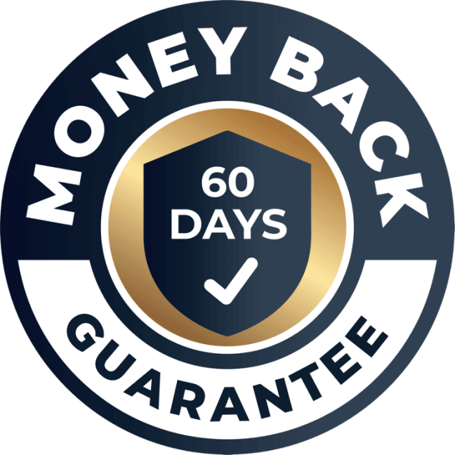 60Days Money Back Guarantee